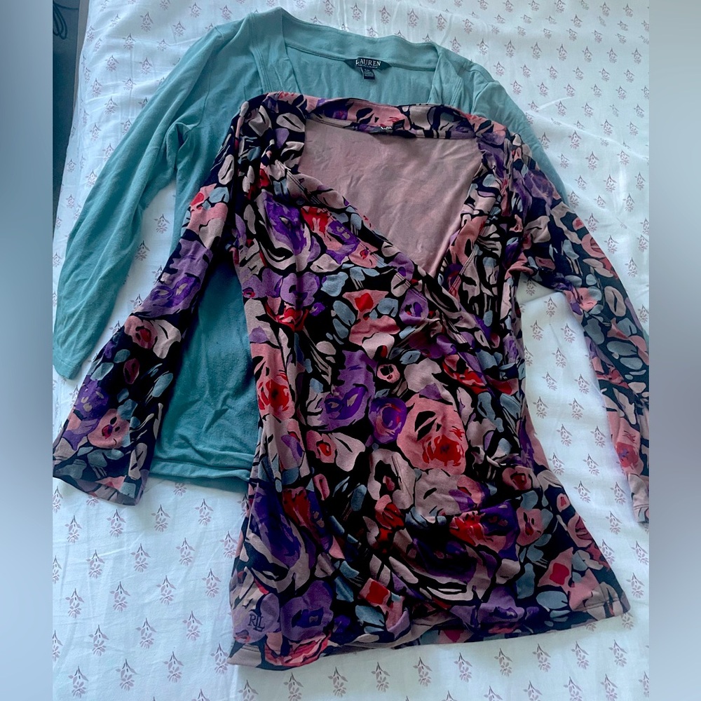 Ralph Lauren tops (sold together)